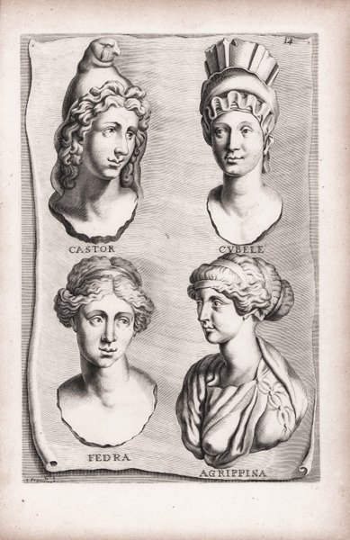 Castor, Cybele, Fedra, Agrippina