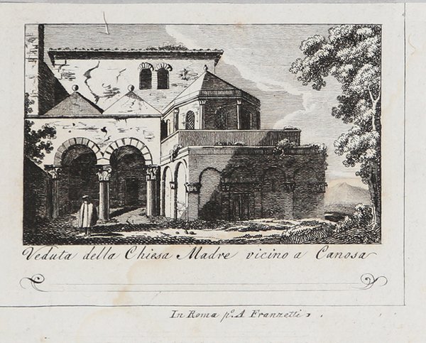 Veduta della Chiesa Madre vicino a Canosa