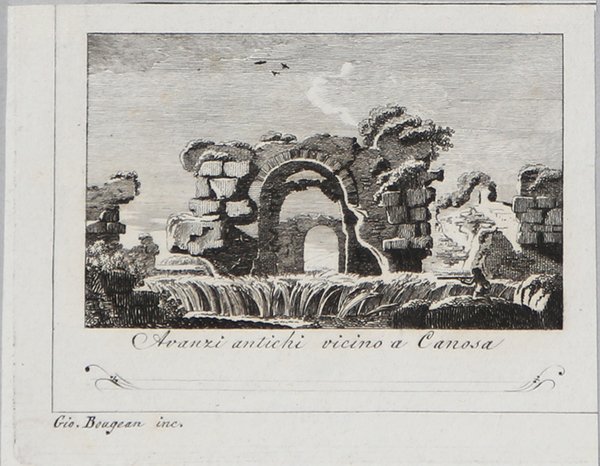 Avanzi antichi vicino a Canosa