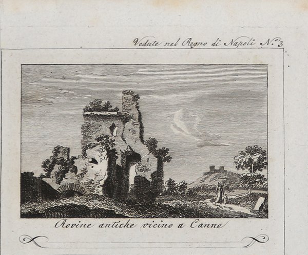 Rovine antiche vicino a Canne