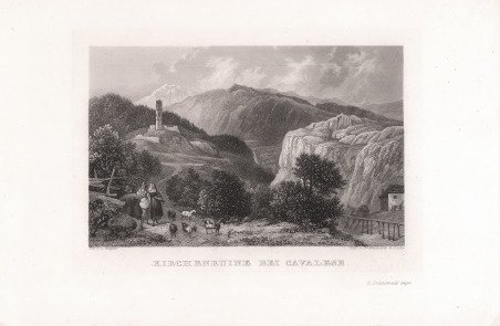 Kirchenruine Bei Cavalese