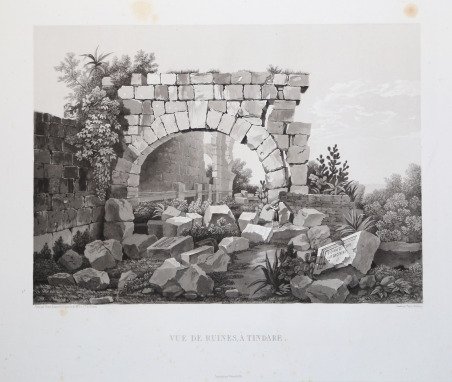 Vue de ruines a Tindare