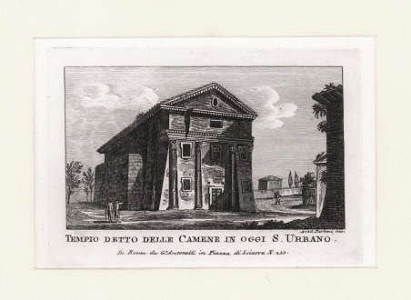 Tempio detto delle Camene in oggi S. Urbano