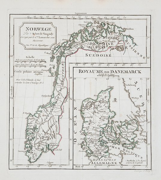 Norwege Par Robert de Vaugondy