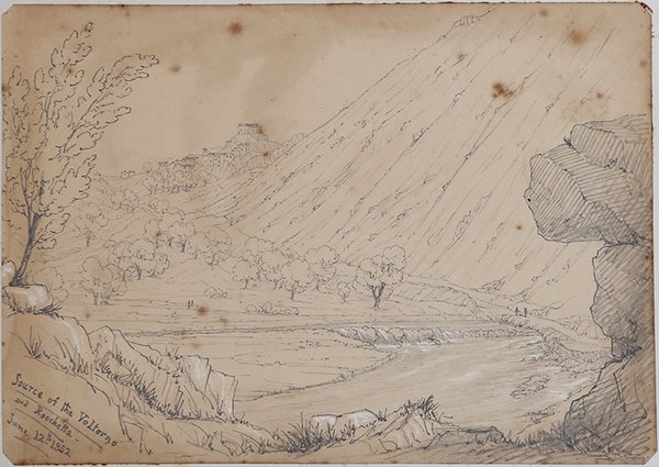 Source of the Voltorno and Rocchetta June 12th 1852