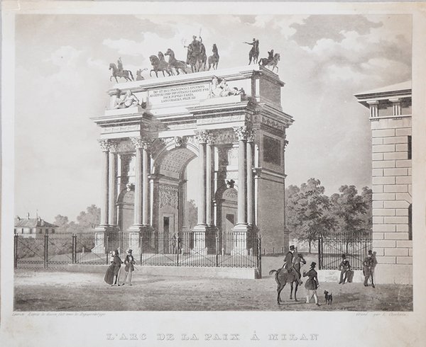 L'Arc de la Paix à Milan