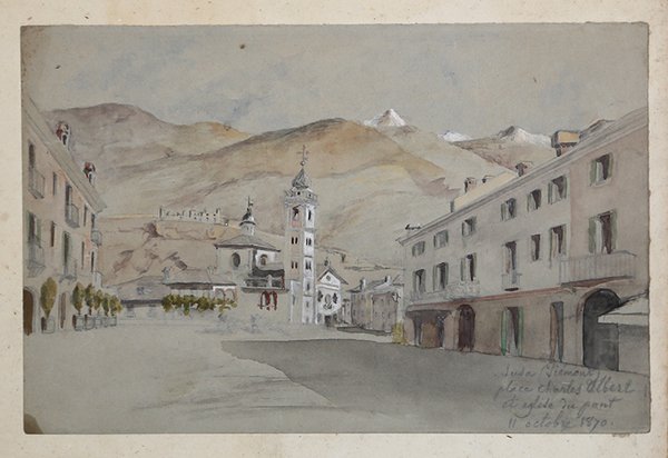 Susa (Piemont) place Charles Albert