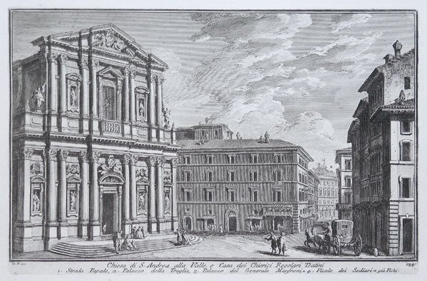 Chiesa di S. Andrea della Valle e Casa dei Chierici …