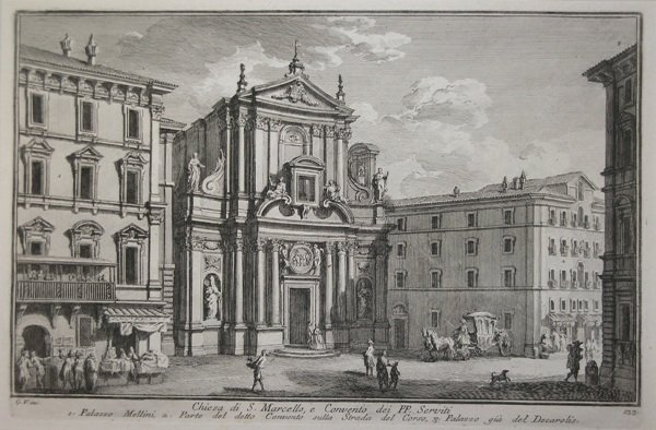 Chiesa di S. Marcello, e Convento dei PP. Serviti