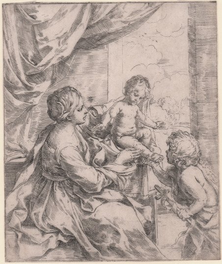 Madonna con Bambino e San Giovannino