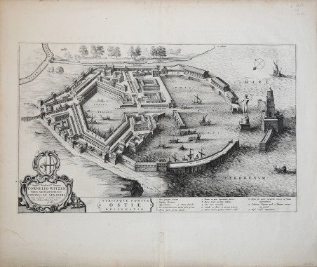 Utrisque Portus Ostiae Delineatio