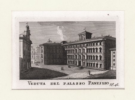 Veduta del Palazzo Panfilio