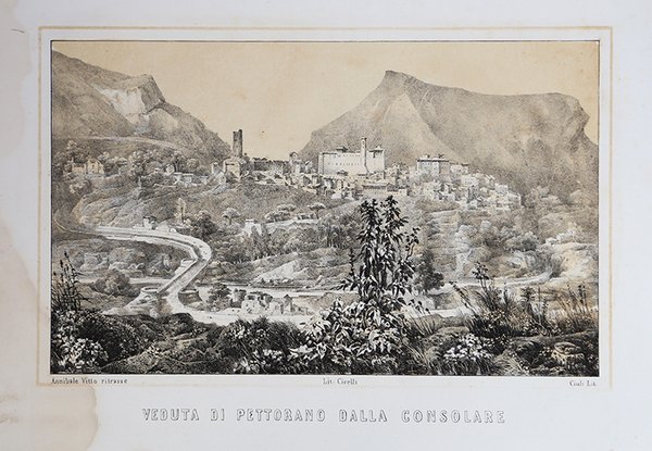 Veduta di Pettorano dalla Consolare