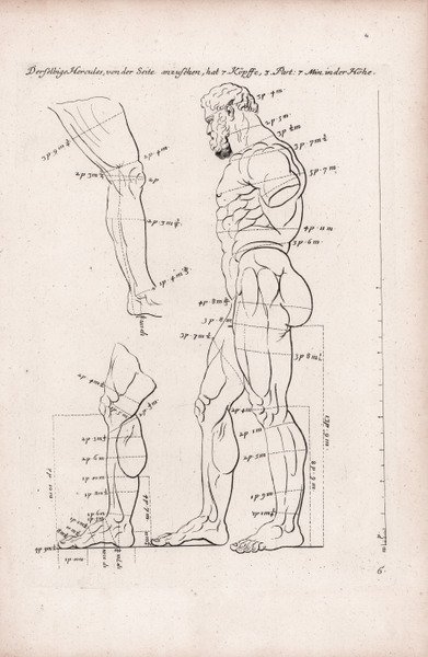 Der Selbige Hercules, von der Seite.