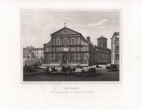 Restauri nell'Archiospedale di S. Spirito in Sassia