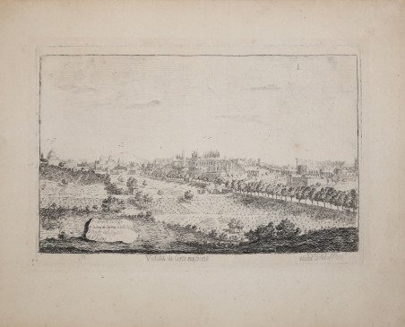 Veduta del secondo ordine dei bagni di Paolo Emilio da …