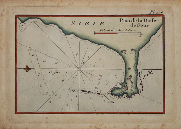 Plan de la Rade de Sour