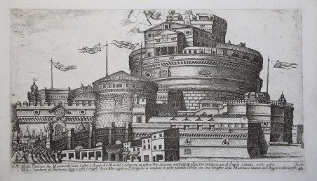 Moles Hadriani sive Monumentu hodie Castru S. Angeli