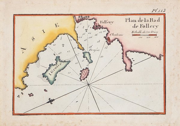 Plan de la Rad de Follery