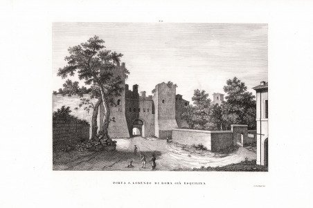 Porta S. Lorenzo di Roma già Esquilino