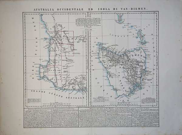 Australia Occidentale ed Isola di Van - Diemen