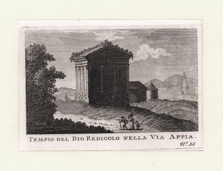 Tempio del Dio Redicolo nella Via Appia