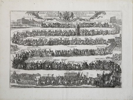 Solenne Cavalcata per il possesso di N. S. Papa Clemente …