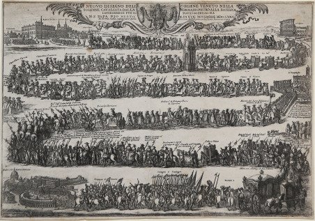 Solenne Cavalcata per il possesso da N.S. Pio VI | Immagine principale