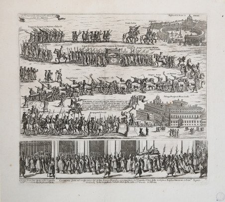 Funzione Funebre fatta nella morte di N. S. Papa Clemente …