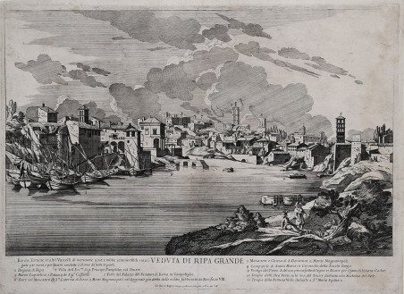 Veduta di Ripa Grande