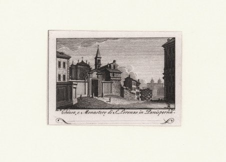 Chiesa, e Monastero di S. Lorenzo in Panisperna