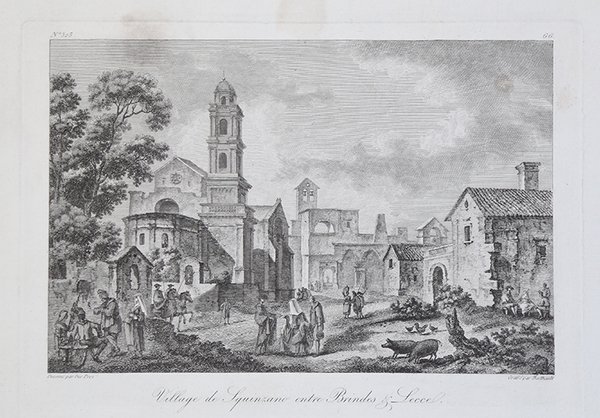 Village de Squinzano entre Brindes & Lecce