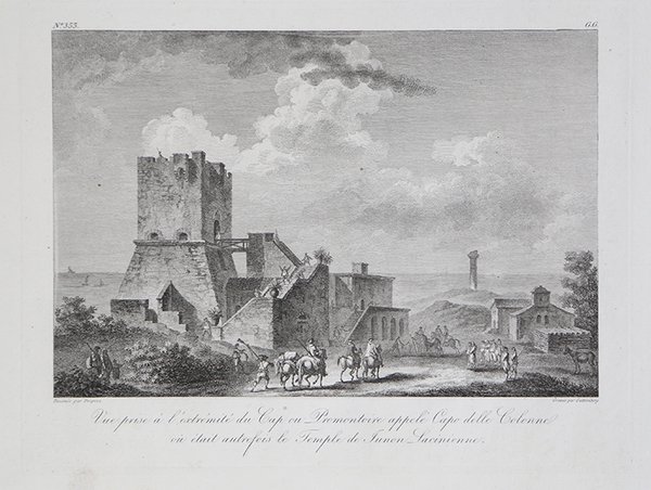 Vuë prise à l'extrémité du Cap ou Promontoire appelé Capo …