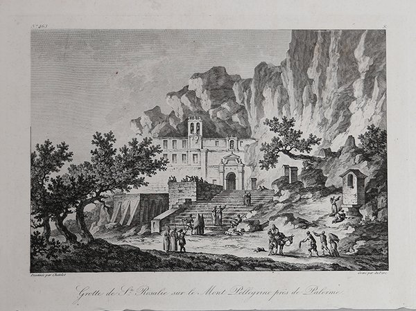 Grotte de S.te Rosalie sur le Mont Pellegrino près Palerme