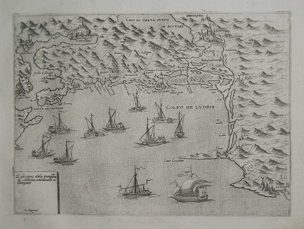 Il disegno dela provintia di Albania, novamente ristampato