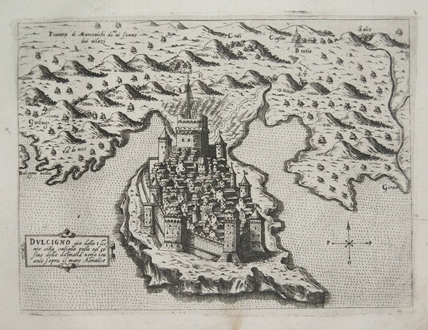 Dvlcigno già vicinio città antiqua posta nel confine della dalmatia …