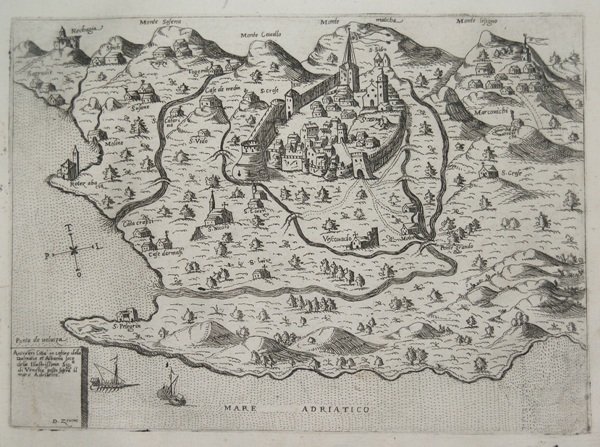 Antivari Città in cofine con la Dalmatia et Albania loco …