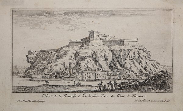 Veue de la Forteresse de Radicofane. Terre du Duc de …