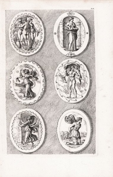 (Le tre grazie / La dea Rumilia / Una delle …