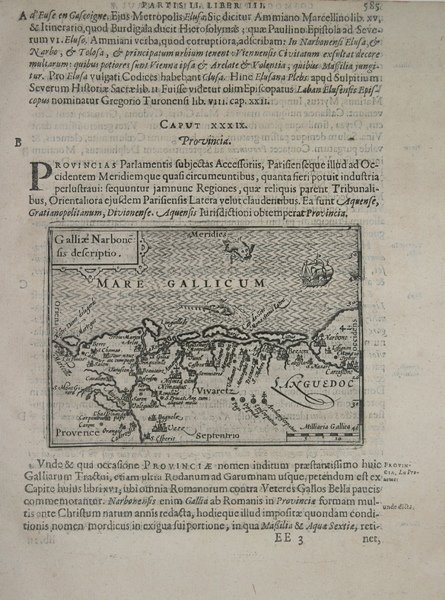 Galliae Narbonesis descriptio