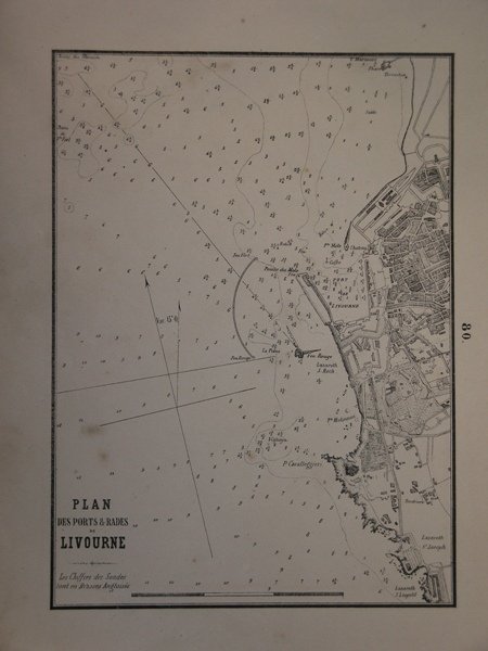 Plan Des Port & Radies de Livourne