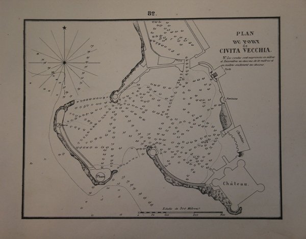 Plan Du Port de Civita Vecchia