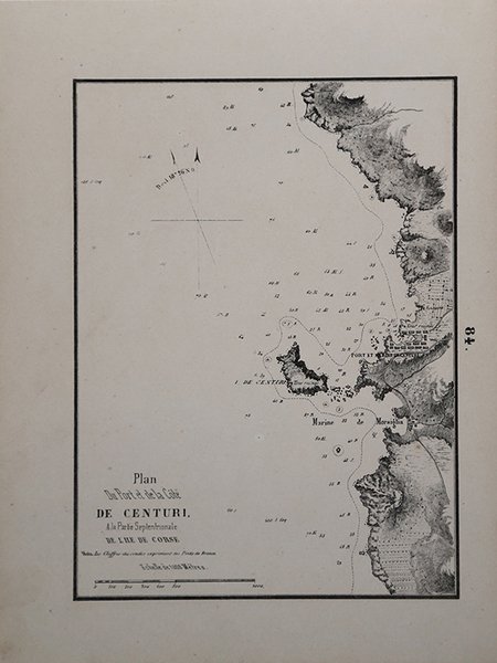 Plan Du Port et de la Cote De Centuri, A …