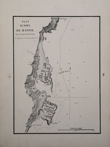 Plan Du Port De Bastia. (Parte Orientale de l'Isle de … | Immagine Gallery 1