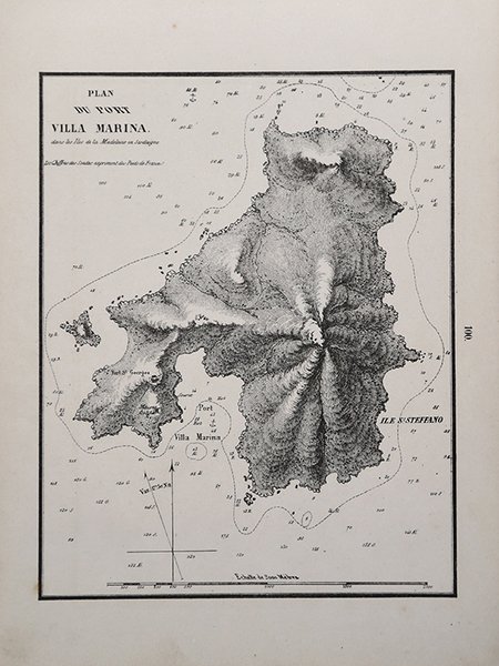 Plan du Port Villa Marina dans les ile de la …