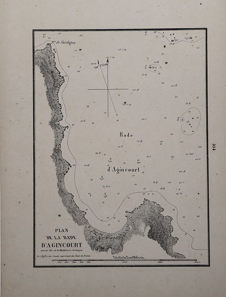 Plan de la Rade d'Agincourt dans les Iles de la …