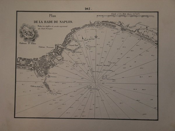 Plan de la Rade de Naples