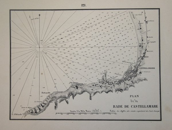 Plan de la Rade de Castellamare