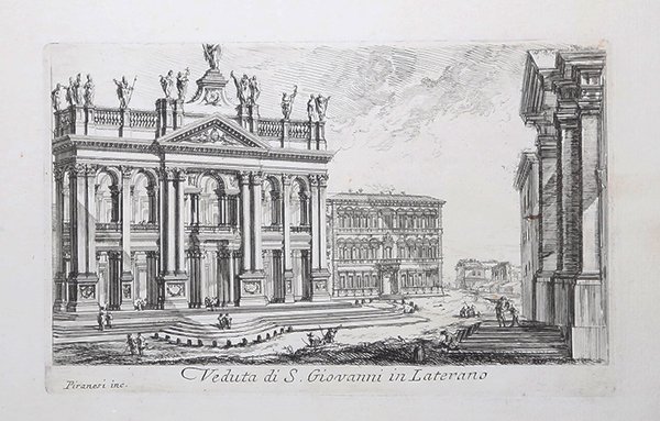 Veduta di S. Giovanni in Laterano