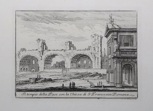 Il tempio della Pace con la Chiesa di S. Francesca …